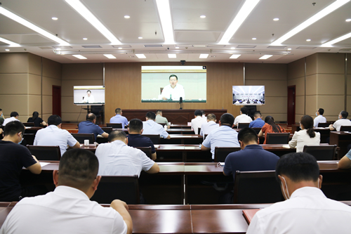 山东省安全生产视频会议召开 东昌府区在分会场组织收听收看