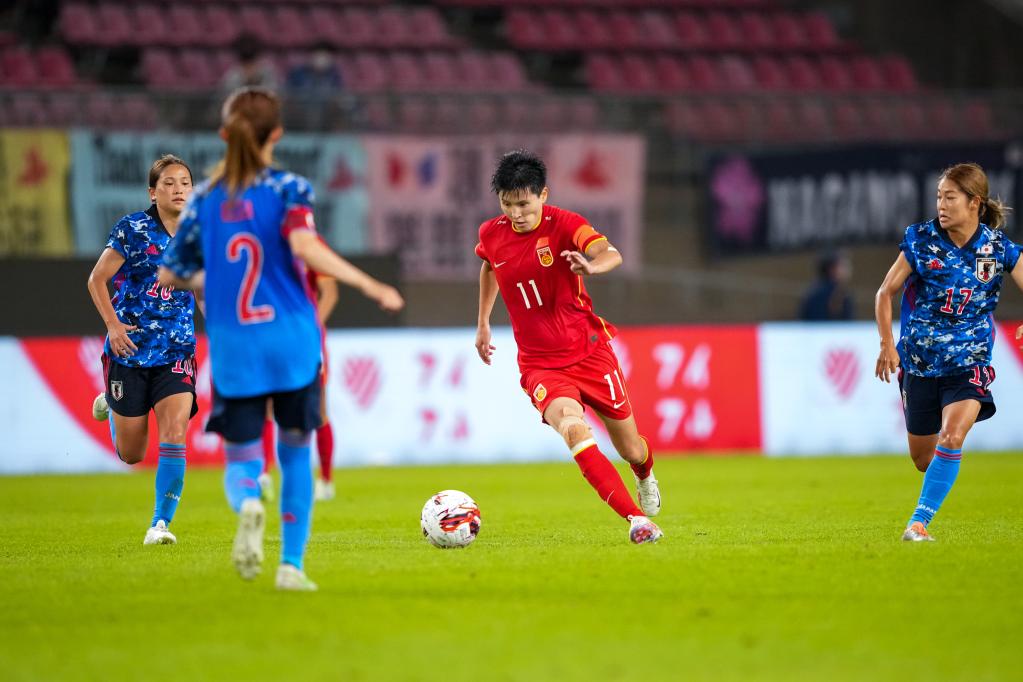 2022东亚杯：中国女足战平日本队获得亚军