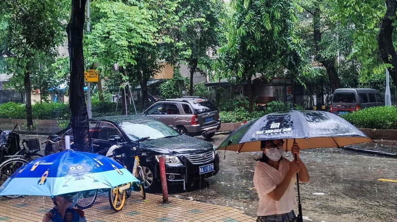台风“暹芭”导致广东局地暴雨