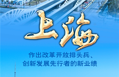 奋进新征程 建功新时代·非凡十年丨上海：作出改革开放排头兵、创新发展先行者的新业绩