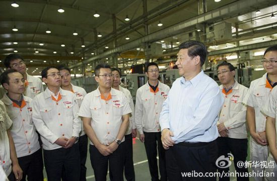 跟着总书记看中国·千家万户的事｜总书记来过我车间