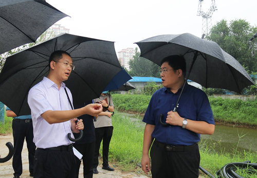 东昌府区委书记马军权在调研生态环境保护工作时指出 坚持科学治理精准施策 全面提升生态环境质量