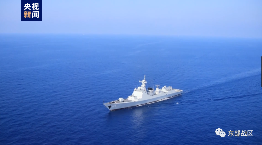 现场视频！东部战区位台岛周边海空域实战化联合演训