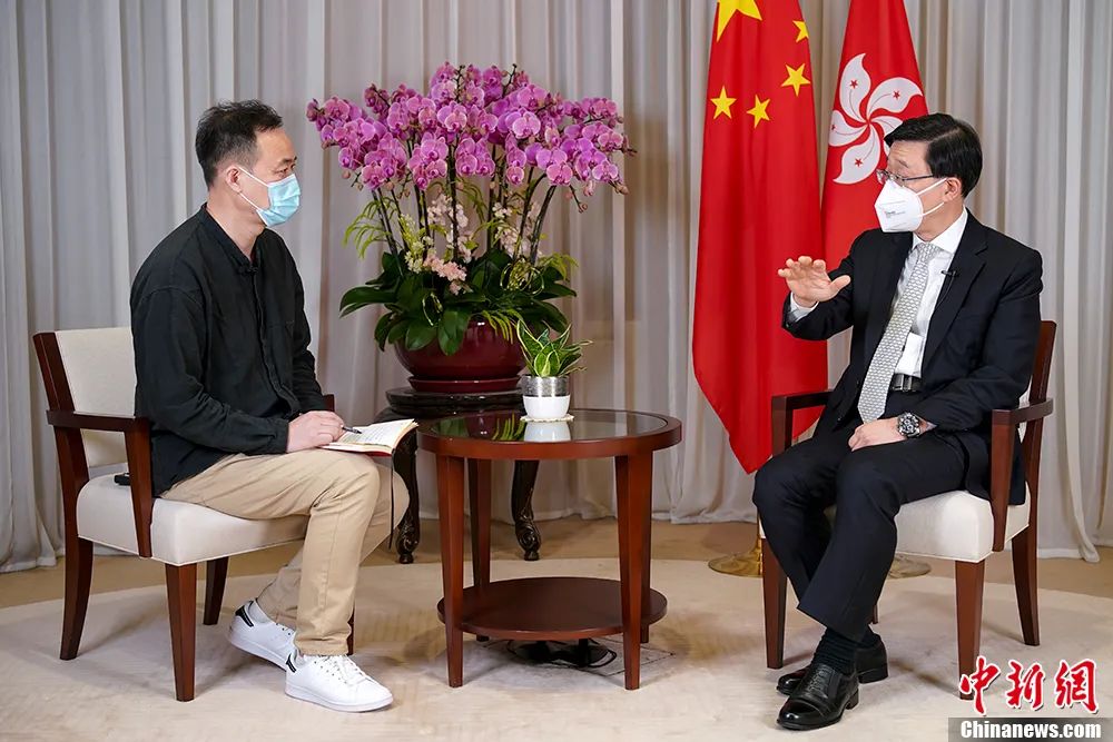 【中国焦点面对面】李家超履新满月：我最大的期望就是为香港多做事