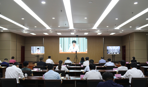 十四届市委财经委员会第二次会议暨全市高质量发展重点项目现场观摩总结会议召开 东昌府区设分会场组织收听收看