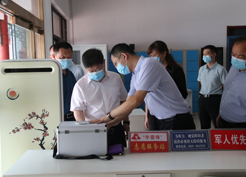聊城市第二十一网格创城工作组来东昌府区督导深化全国文明城市创建工作