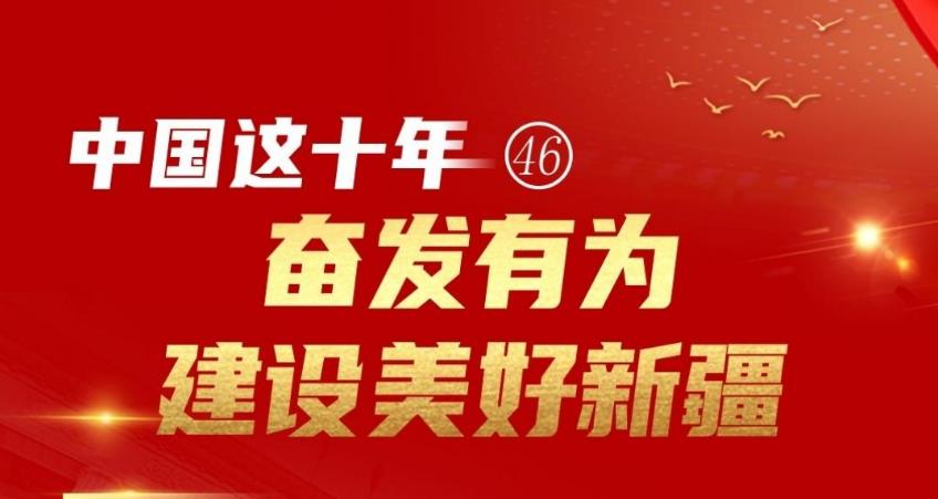 【中国这十年 】一图速览 奋发有为建设美好新疆