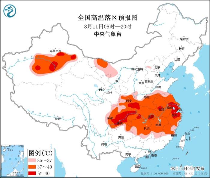 台风“木兰”减弱为热带低压 江汉江淮江南等地有持续性高温