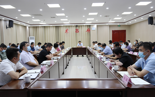 拼搏三季度 冲刺四季度 决胜全年预期目标  东昌府区委财经委员会第九次会议召开
