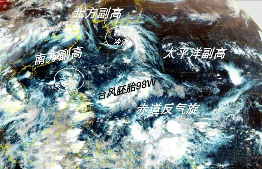 北方新一轮降雨来袭 台风“轩岚诺”影响东部海区