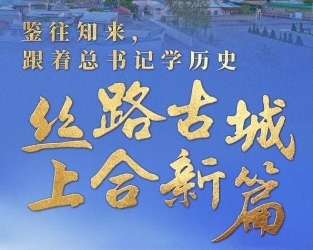 鉴往知来，跟着总书记学历史丨丝路古城 上合新篇