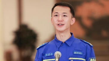 “90后”党代表於若飞：在抢险救灾现场书写无悔青春