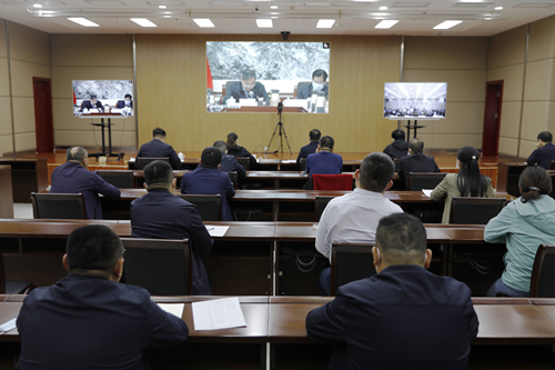 东昌府区组织收听收看全省、全市疫情防控工作调度视频会议 江绍华对东昌府区工作进行安排部署