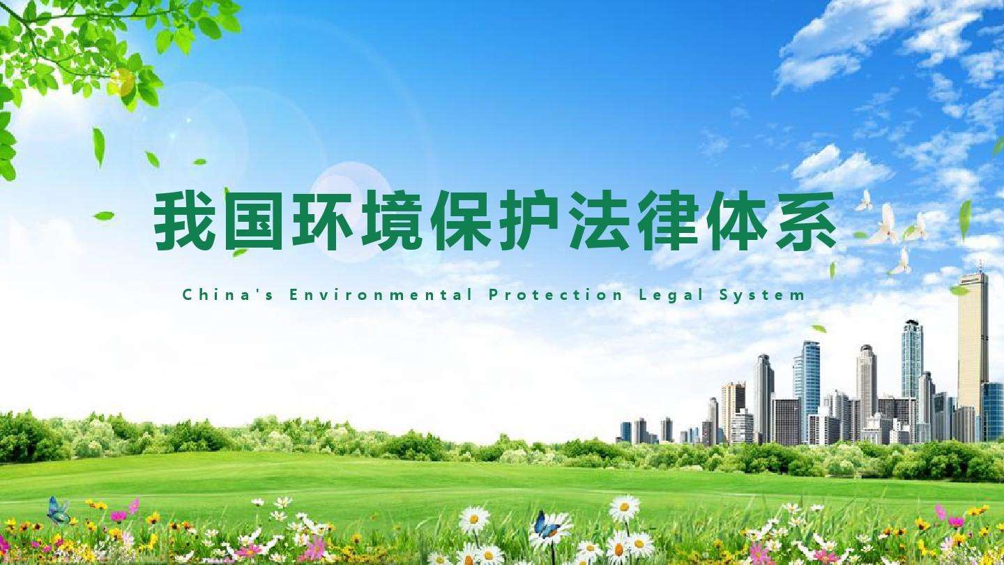 生态环保法律体系基本形成