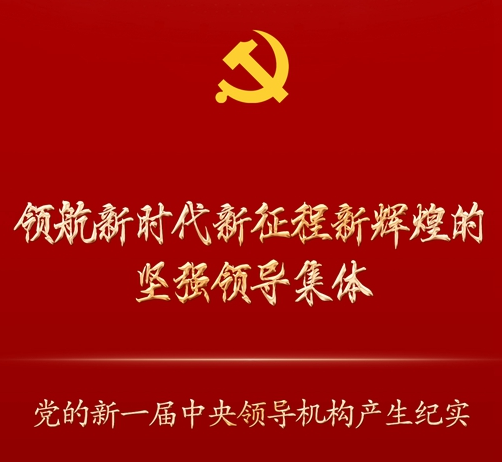 领航新时代新征程新辉煌的坚强领导集体——党的新一届中央领导机构产生纪实