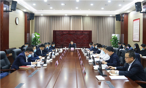东昌府区委常委会会议召开