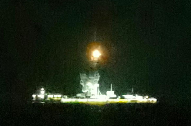 中国在海上发射微厘空间北斗低轨导航增强系统S5/S6试验卫星