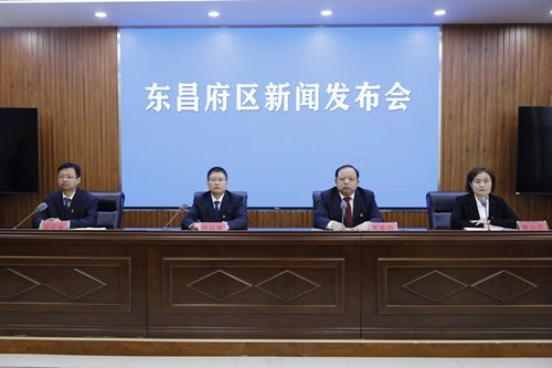 东昌府区召开“喜迎二十大·精彩东昌府”古楼街道、新区街道、柳园街道专场新闻发布会