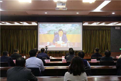 聊城市校园疫情防控工作视频会议召开 东昌府区设分会场组织收听收看