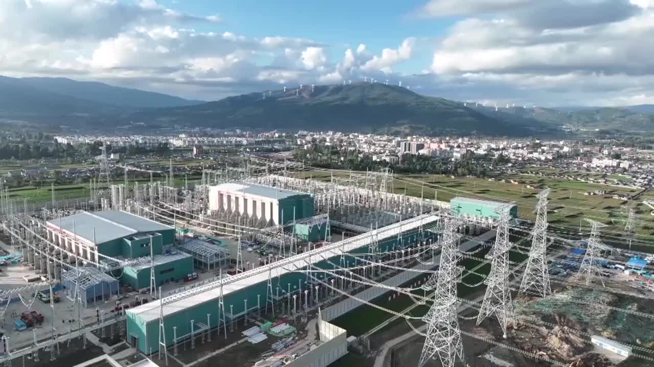 白鹤滩至浙江±800千伏特高压直流输电工程四川段全线贯通