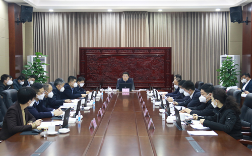 东昌府区委常委会会议召开