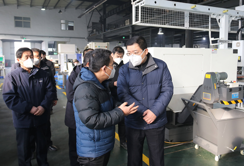 马军权调研全区疫情防控、安全生产、市场保供工作