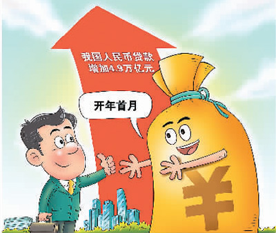 开年首月信贷增长实现“开门红” 释放经济加快复苏信号