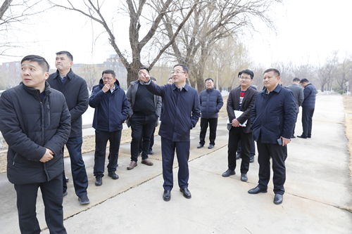 江绍华调研督导大气国控站点污染防治工作
