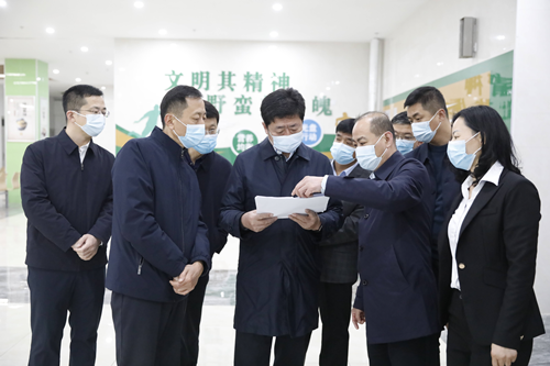 刘昌松来东昌府区检查校园食品安全工作