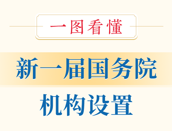 一图看懂：新一届国务院机构设置