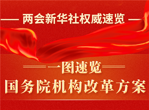 一图速览国务院机构改革方案