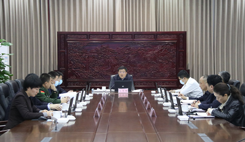 东昌府区委常委会会议召开