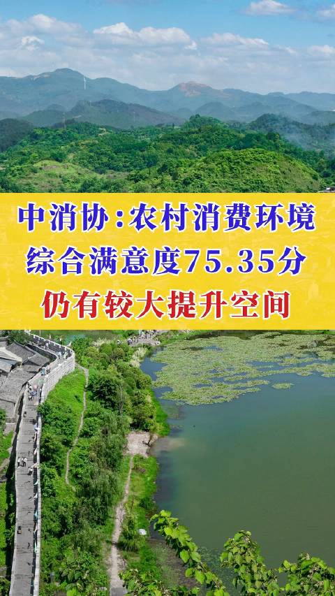 中消协:农村消费环境综合满意度75.35分 仍有较大提升空间