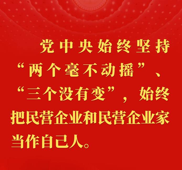 新时代新征程新伟业·习近平总书记关切事｜让民营经济驶上健康发展、高质量发展快车道