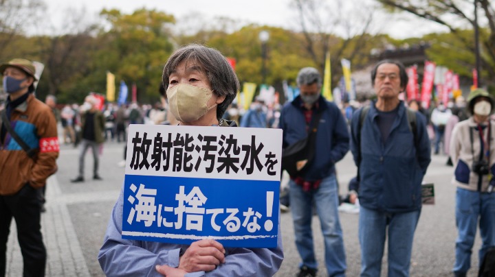汪文斌再谈福岛核污水排海：日方应负起六个义务
