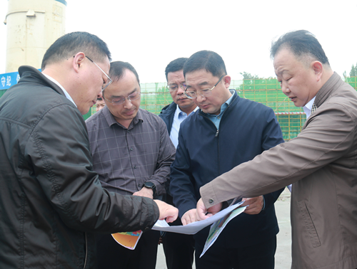 守牢安全底线 加快建设步伐  江绍华现场督导重点项目工作进展情况