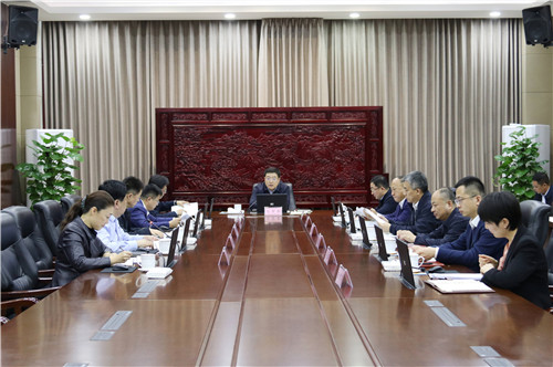 东昌府区委常委会会议召开