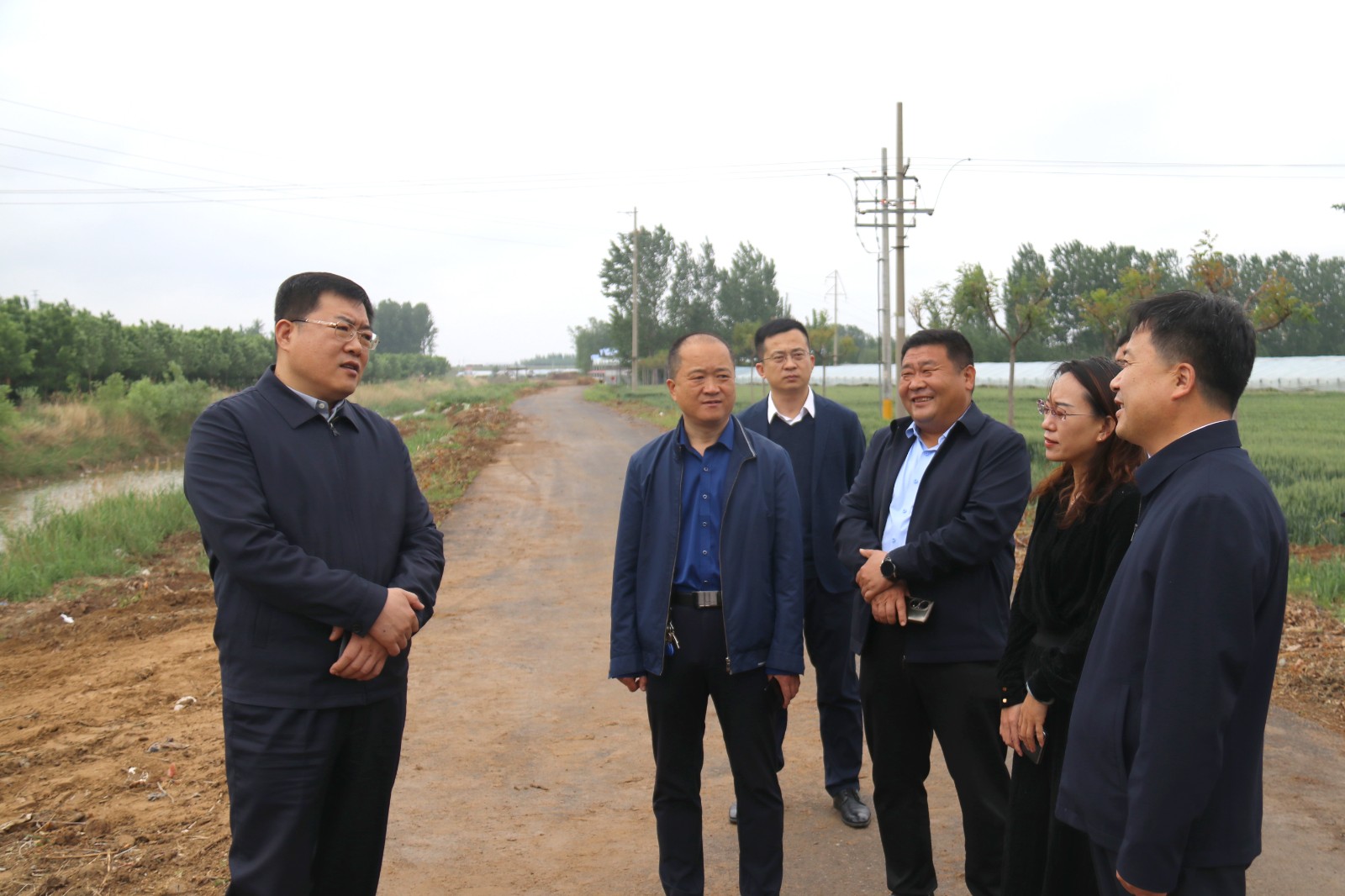 马军权调研东昌府区河长制和农业农村工作