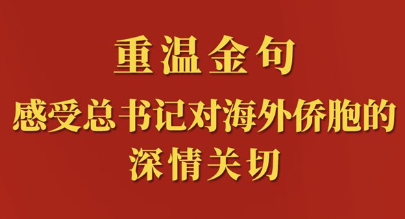 重温金句，感受总书记对海外侨胞的深情关切