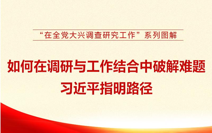 如何在调研与工作结合中破解难题 习近平指明路径