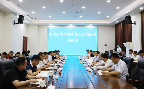 刘文强来东昌府区督导经济运行工作情况