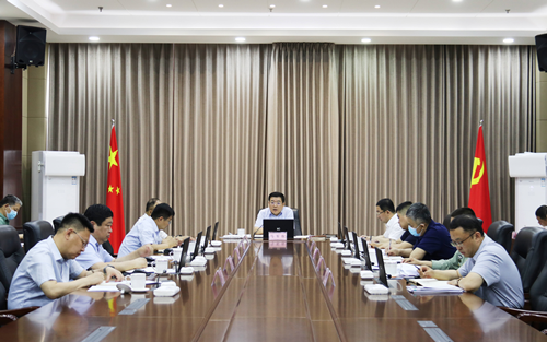 东昌府区委常委会会议召开
