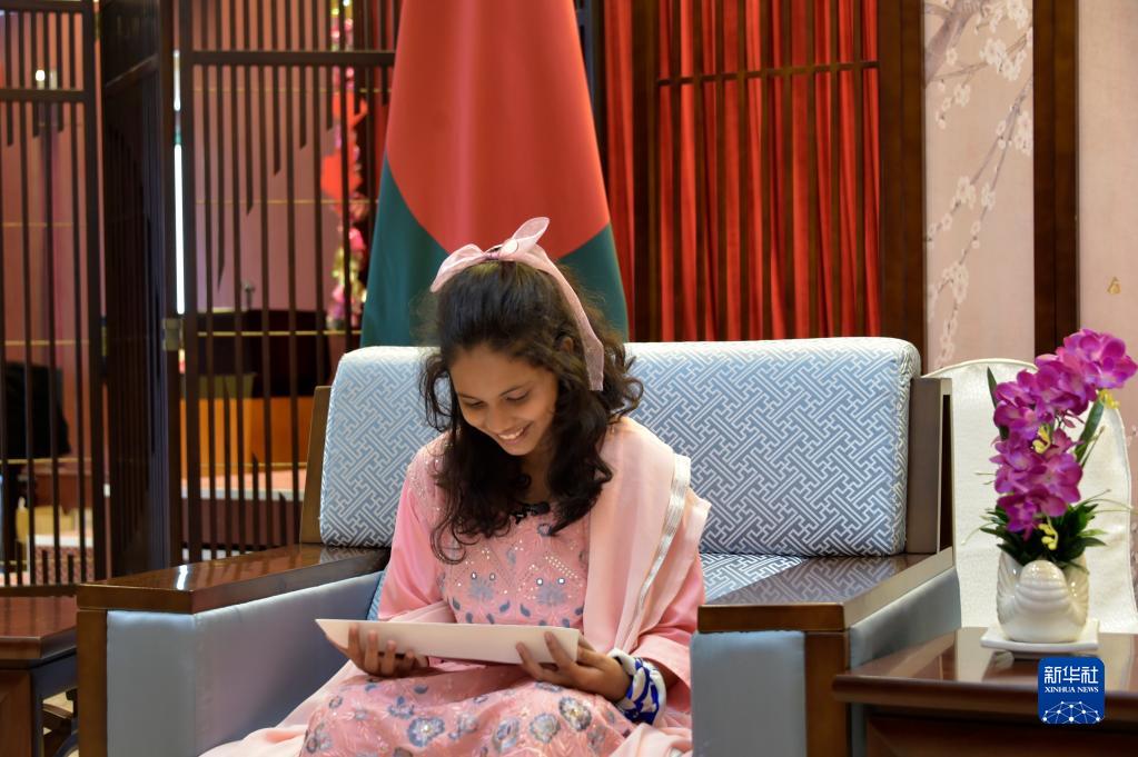 这份特殊礼物，送给名叫“中国”的孟加拉国女孩