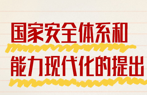 学习笔记｜国家安全体系和能力现代化