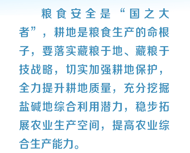 时习之 全方位夯实粮食安全根基 习近平强调切实加强耕地保护