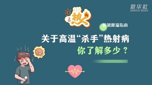 防暑降温指南｜关于高温“杀手”热射病 你了解多少？