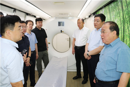德州市调研组来东昌府区调研重点项目建设工作