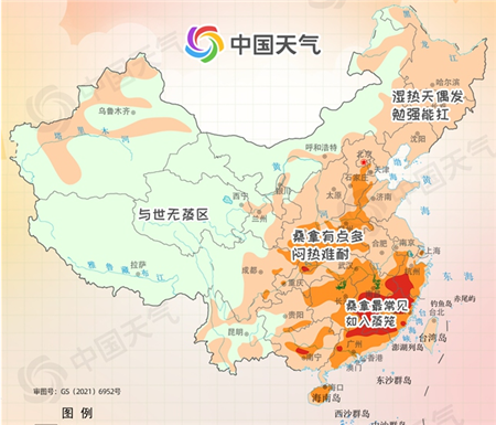 小暑节气雨热俱盛 全国桑拿天地图看哪里将开启“蒸笼模式”