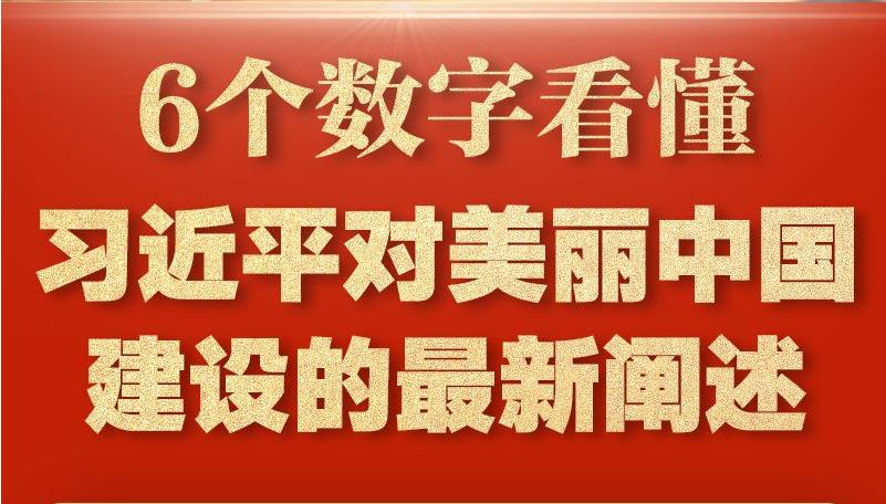 6个数字看懂习近平对美丽中国建设的最新阐述