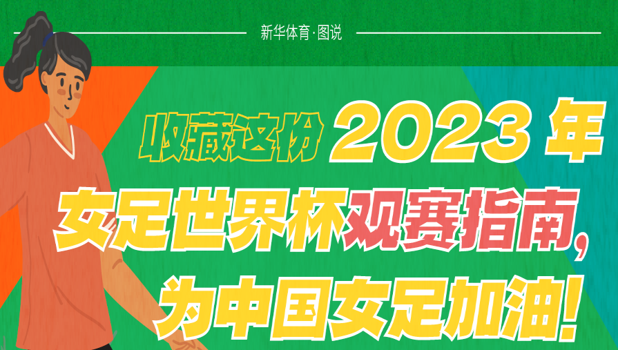 收藏这份2023年女足世界杯观赛指南，为中国女足加油！